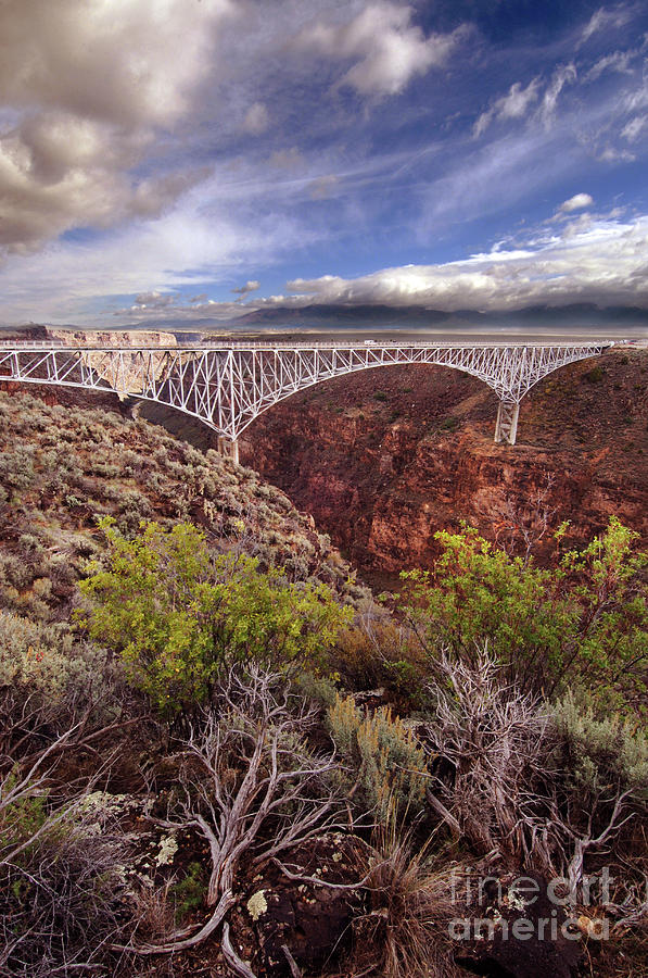 Rio Grande Gorge Bridge Photograph by Jill Battaglia