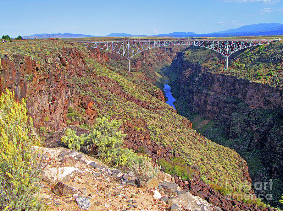 Rio Grande Gorge Bridge Photograph by Nieves Nitta
