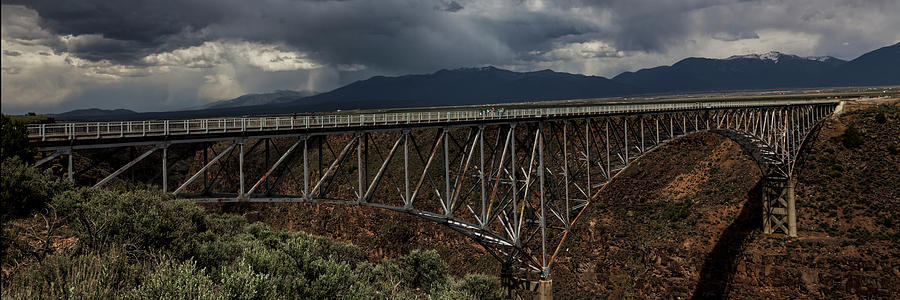 Rio Grande Gorge Bridge Photograph by Steve Gravano