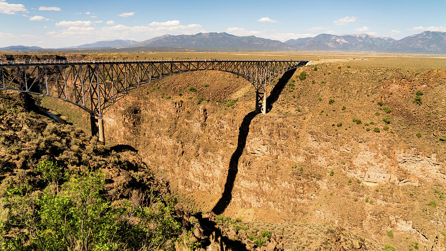 Rio Grande Gorge Bridge Taos New Mexico Photograph by Lawrence S Richardson Jr