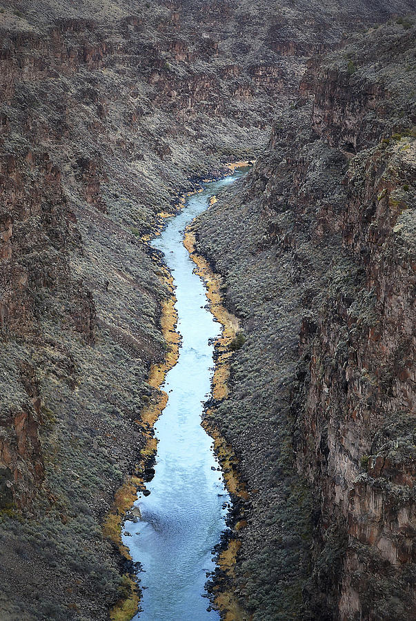 Rio Grande Gorge Photograph by Nadalyn Larsen