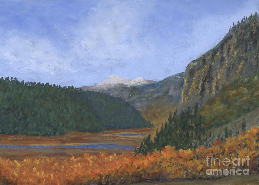 Rio Grande Headwaters Painting by Ginny Neece