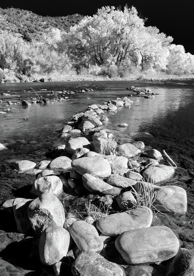 Rio Grande-Infrared Photograph by Britt Runyon