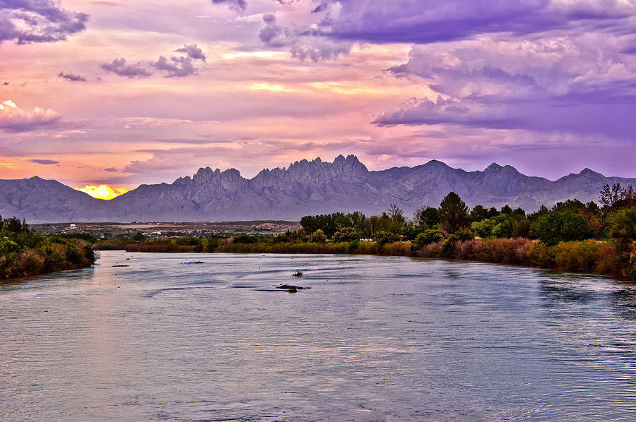 Rio Grande-Organ Mountains 1 Photograph by Mike R Smith - Pixels