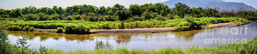 Rio Grande Panorama Photograph by Jeff Hubbard