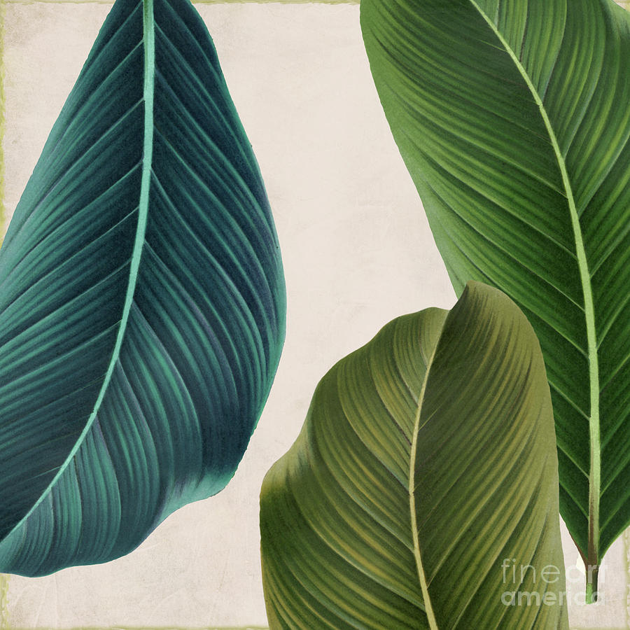 Leaves Painting - Rio III by Mindy Sommers