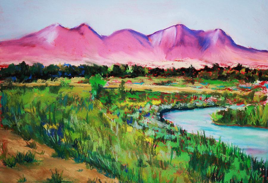 El Paso Painting - Rio on Country Club by Melinda Etzold