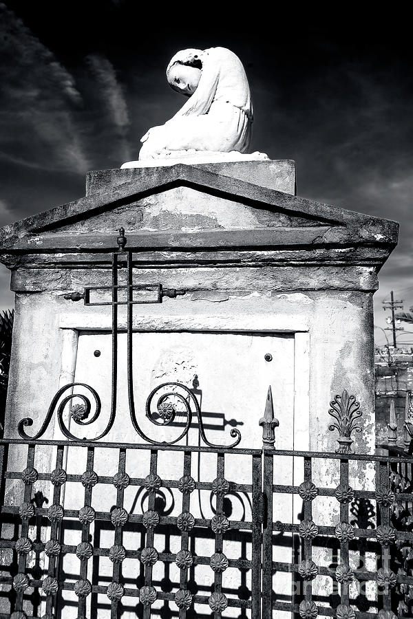 New Orleans Photograph - RIP at Saint Louis Cemetery New Orleans by John Rizzuto