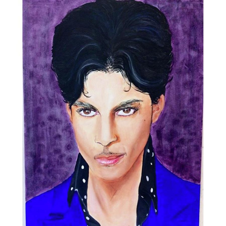 Rip Prince Painting - Rip Prince by Deedee Williams