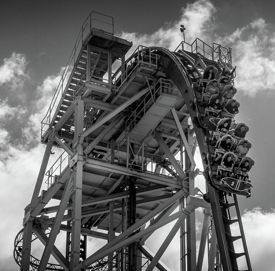 Rip Ride Rockit in Black and White Photograph by Matthew Nelson