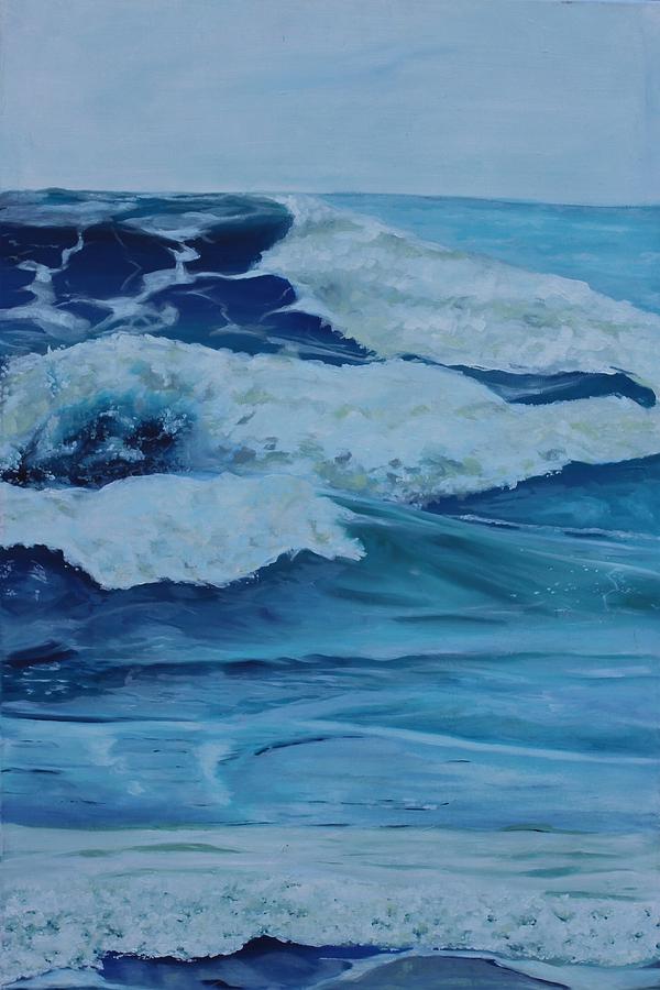 Rip Tide Painting By Mackenzie Matthews - Fine Art America