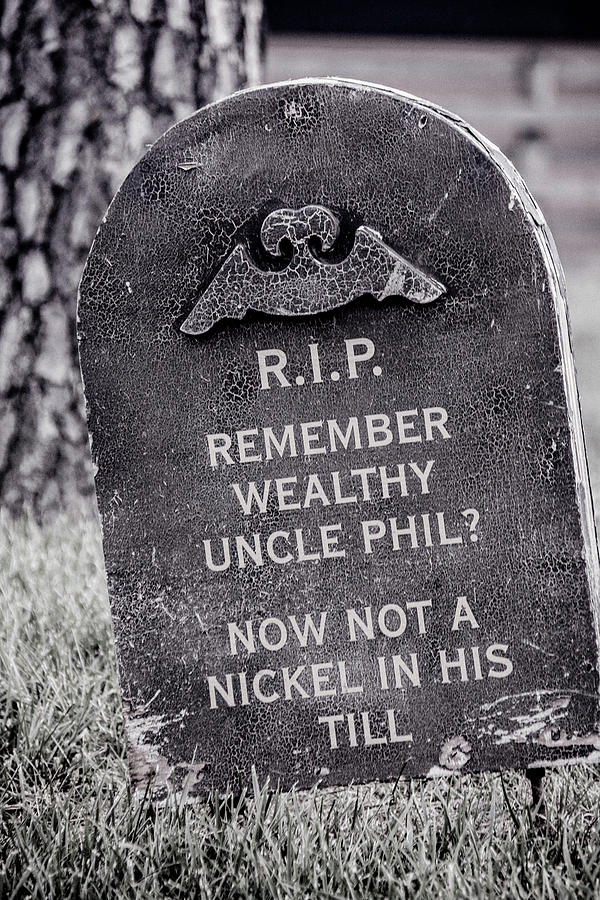 RIP Uncle Phil Photograph by Pamela Williams