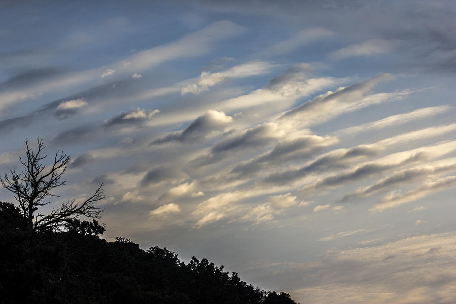 Rippled Sky Photograph by Renny Spencer
