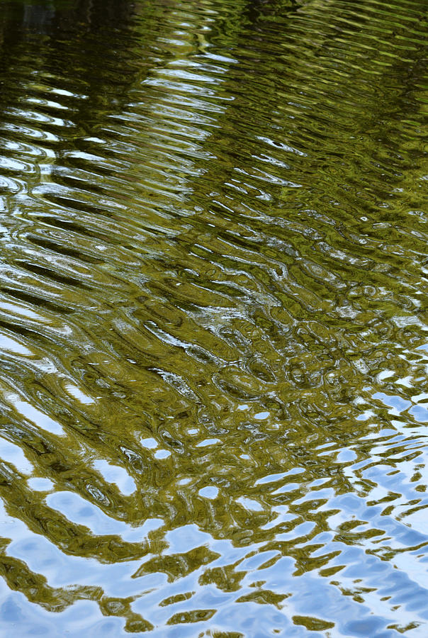 Abstract Photograph - Ripples in The Cass by Richard Andrews