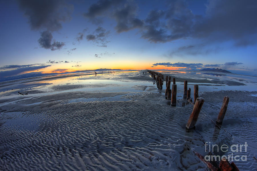 Ripples In The Sand Photograph by Spencer Baugh