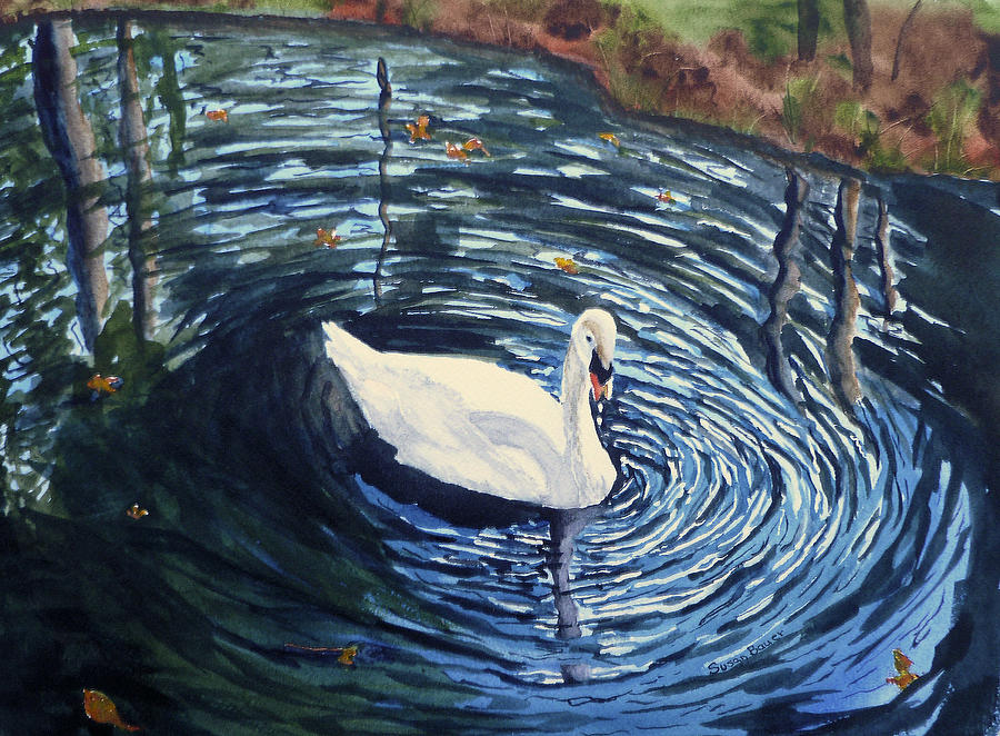 Ripples Painting by Susan Bauer