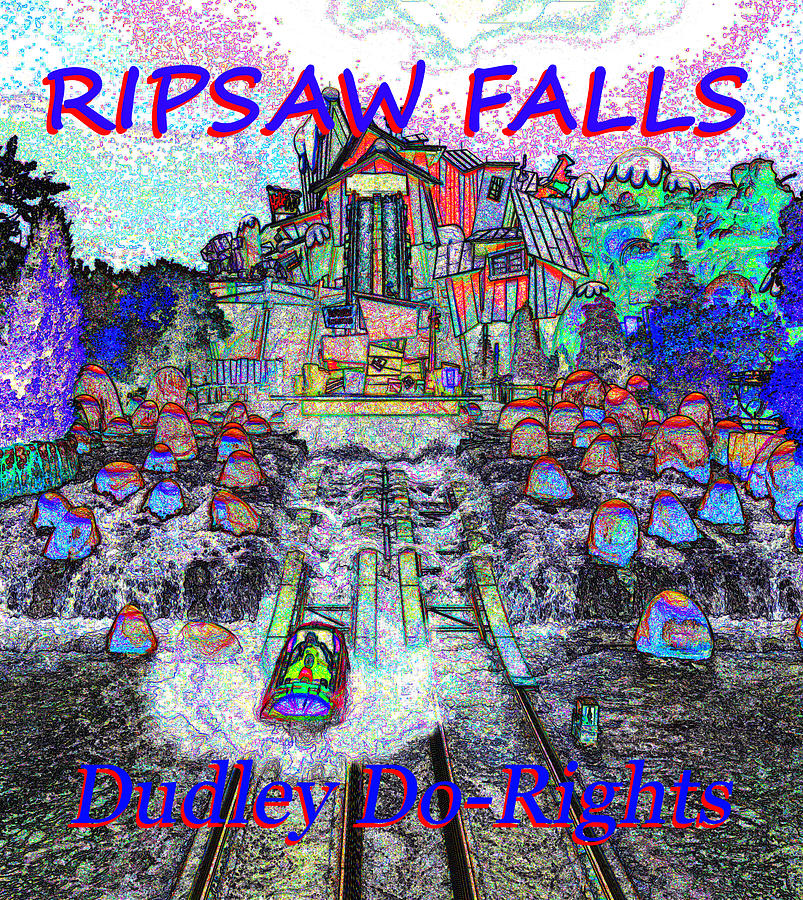 Ripsaw Falls Digital Art by David Lee Thompson - Pixels