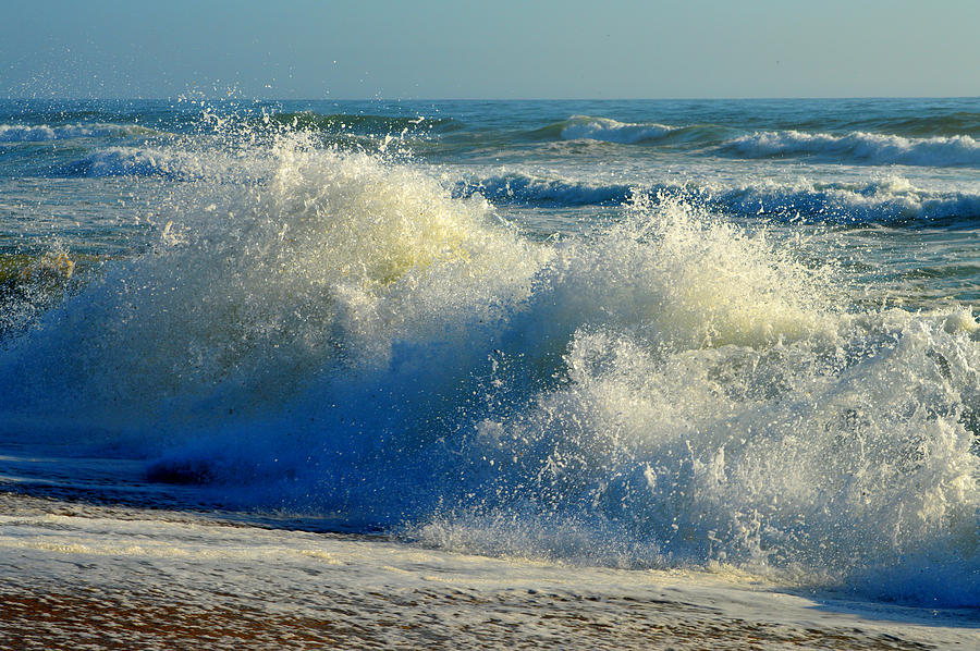 Riptide Morning Photograph by Dianne Cowen Cape Cod Photography
