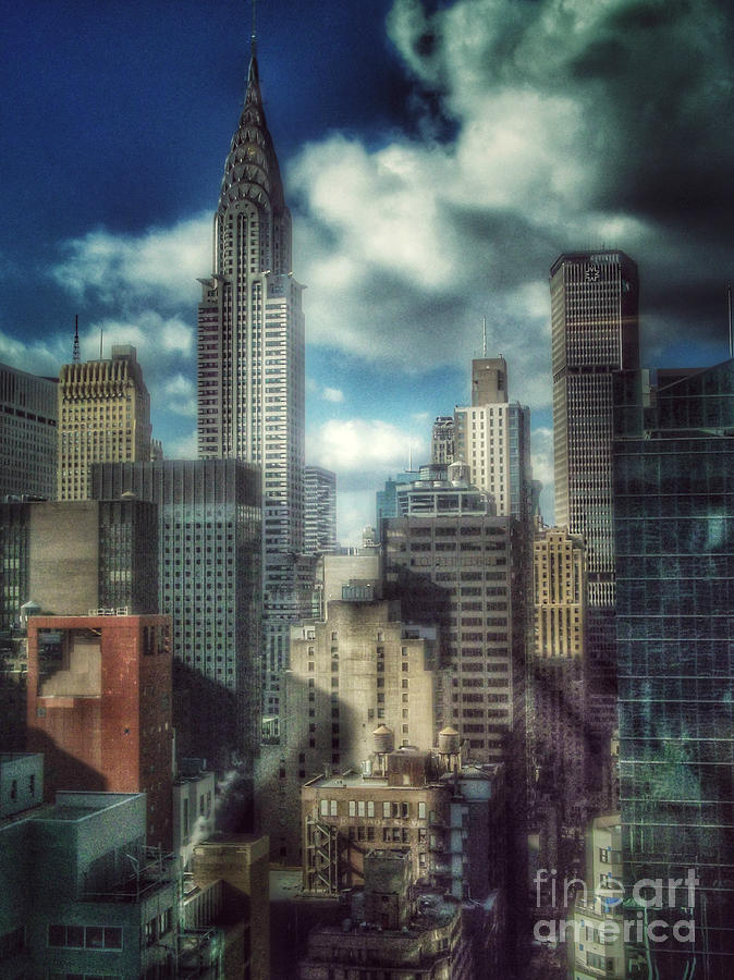 Rise Above - Chrysler Building New York Photograph by Miriam Danar