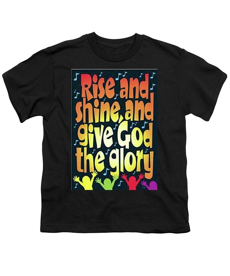 Rise and Shine T-shirt Painting by Herb Strobino