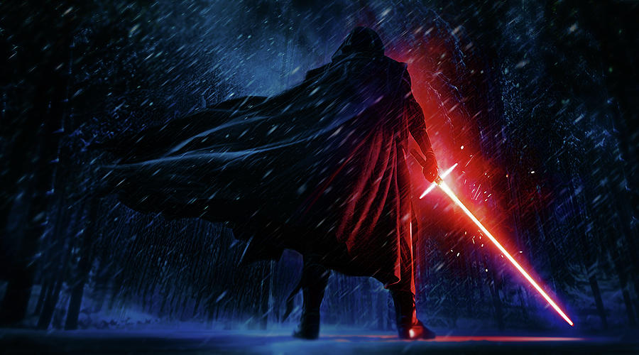 Rise of the Dark Force Digital Art by Lucky Chen