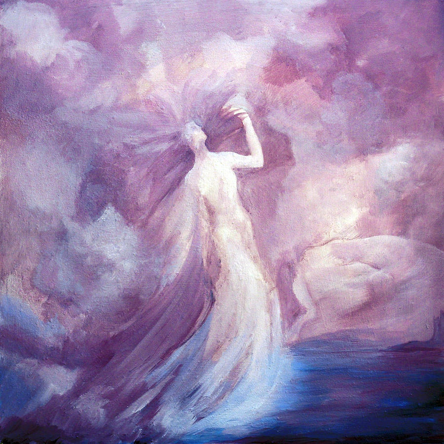 Finding The Goddess Within Painting By Teresa Leigh Ander - Pixels