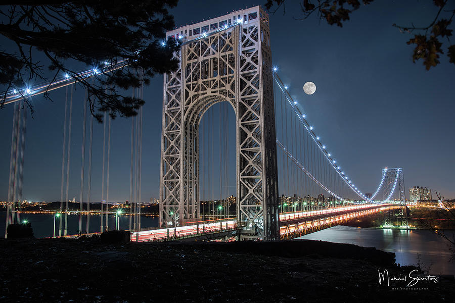 Moon Photograph - Rising Moon by Michael Santos Moon Photograph - Rising Moon by Michael Santos