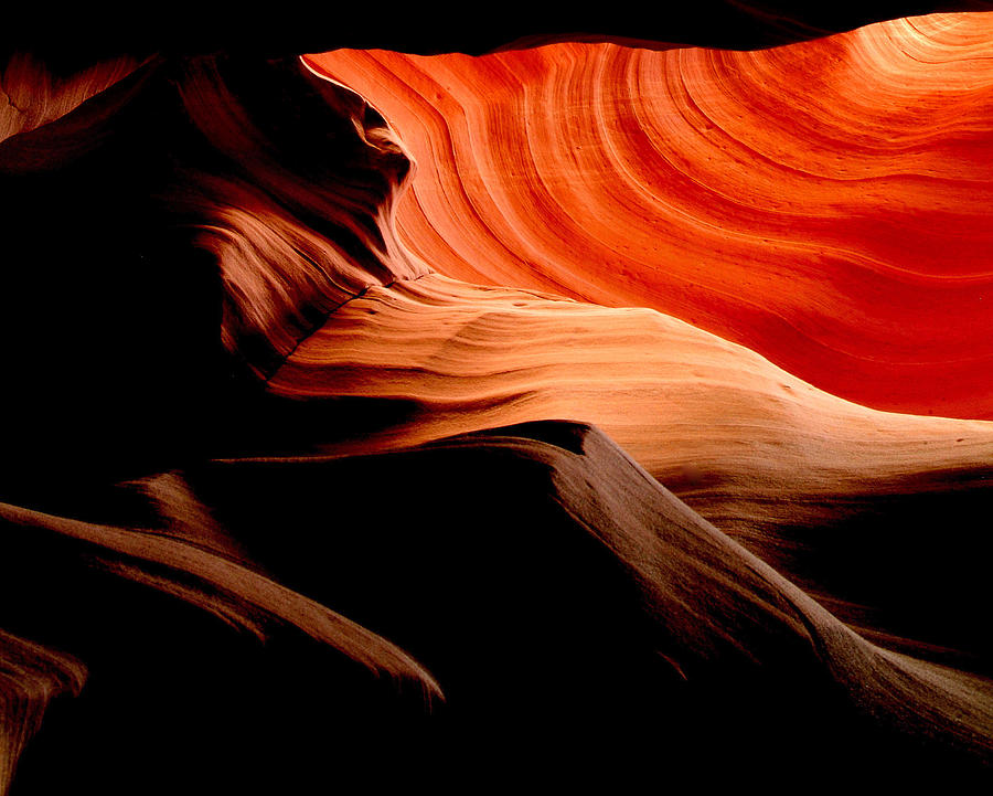 Antelope Canyon Photograph - Rising to JESUS.. by Al Swasey