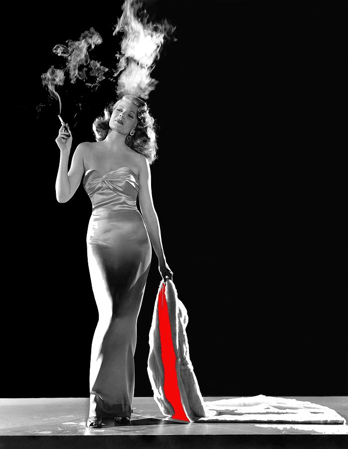Rita Hayworth  Film Noir Classic Gilda 1 1946-2015 Photograph by David Lee Guss