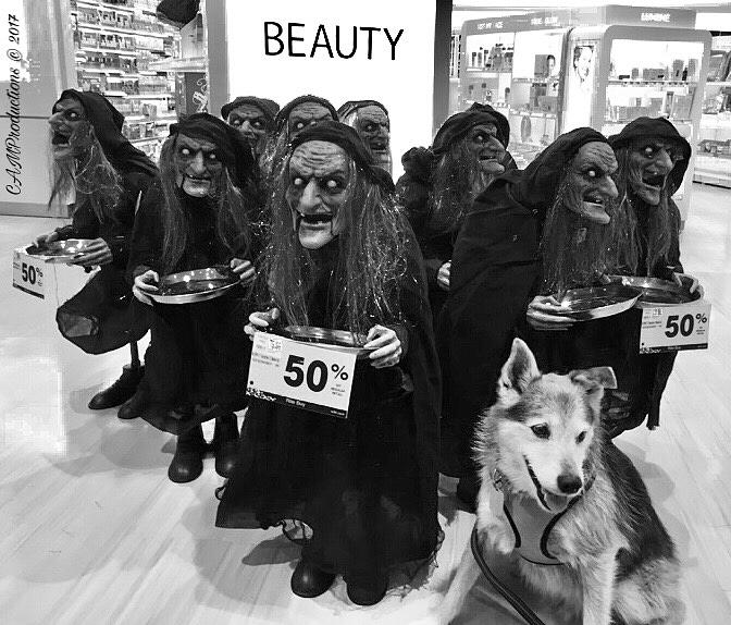 Rite Aid Beauty Witches and Michelangelo Photograph by Christine McCole