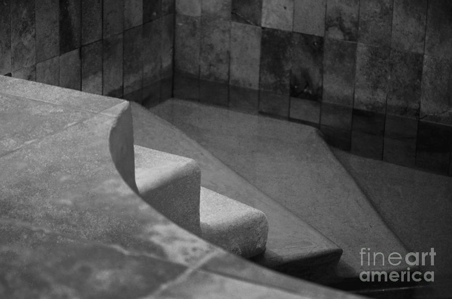 Ritual Bath Steps - a medium view Photograph by Jason Freedman
