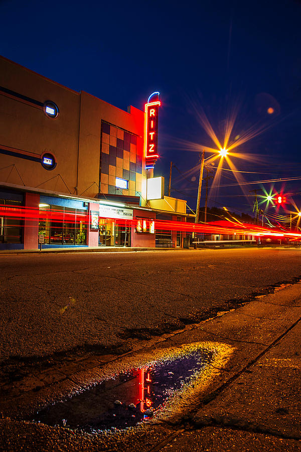 Ritz Theater Crockett Texas Photograph by Micah Goff