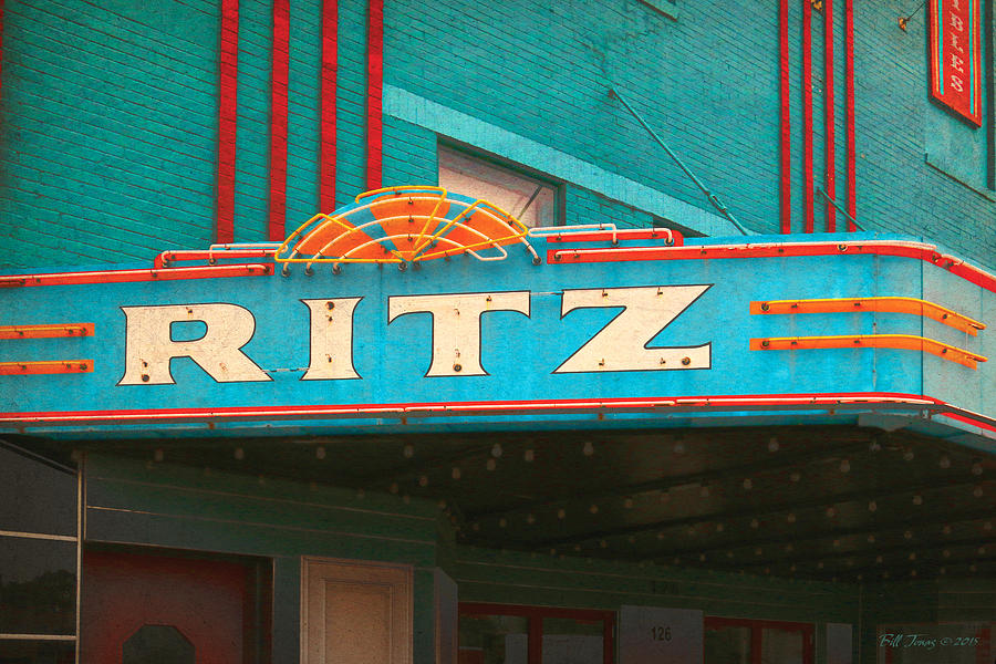 Ritz Theatre Digital Art by Bill Jonas - Pixels