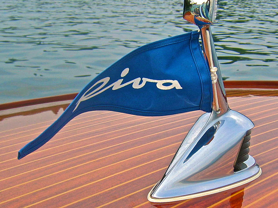 Riva Bow Flag Photograph by Steven Lapkin