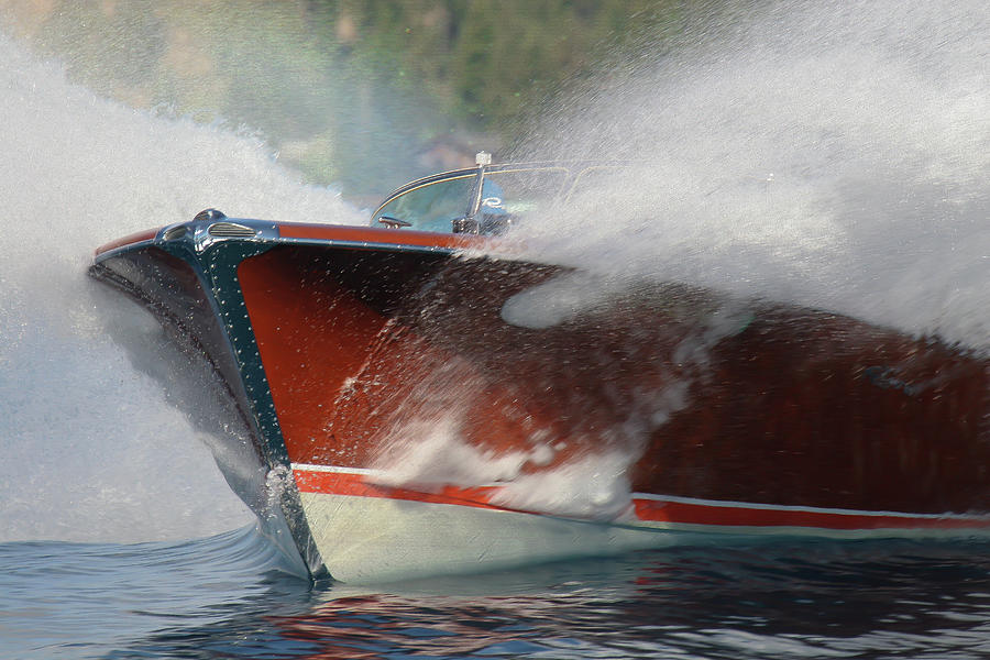 FATHERS DAY SPECIAL Riva Splash Photograph by Steven Lapkin