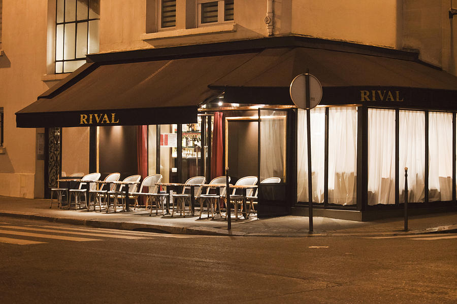 Rival Cafe in Paris Photograph by Art Block Collections