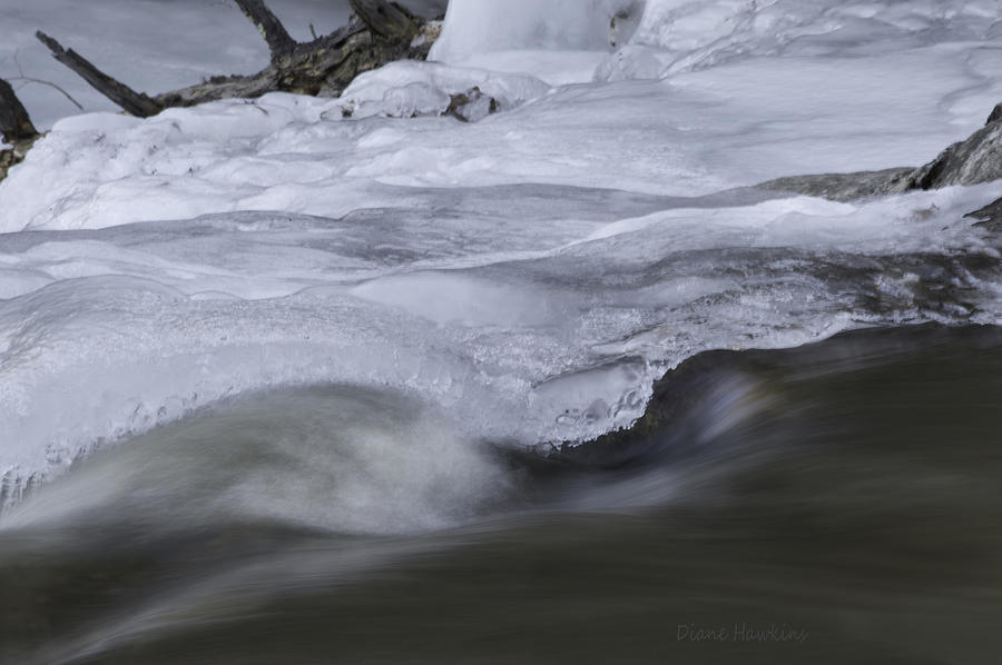 River And Ice Photograph