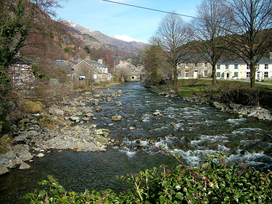 Landscape Photograph - River at Beddgelert by Gary Rowlands Landscape Photograph - River at Beddgelert by Gary Rowlands
