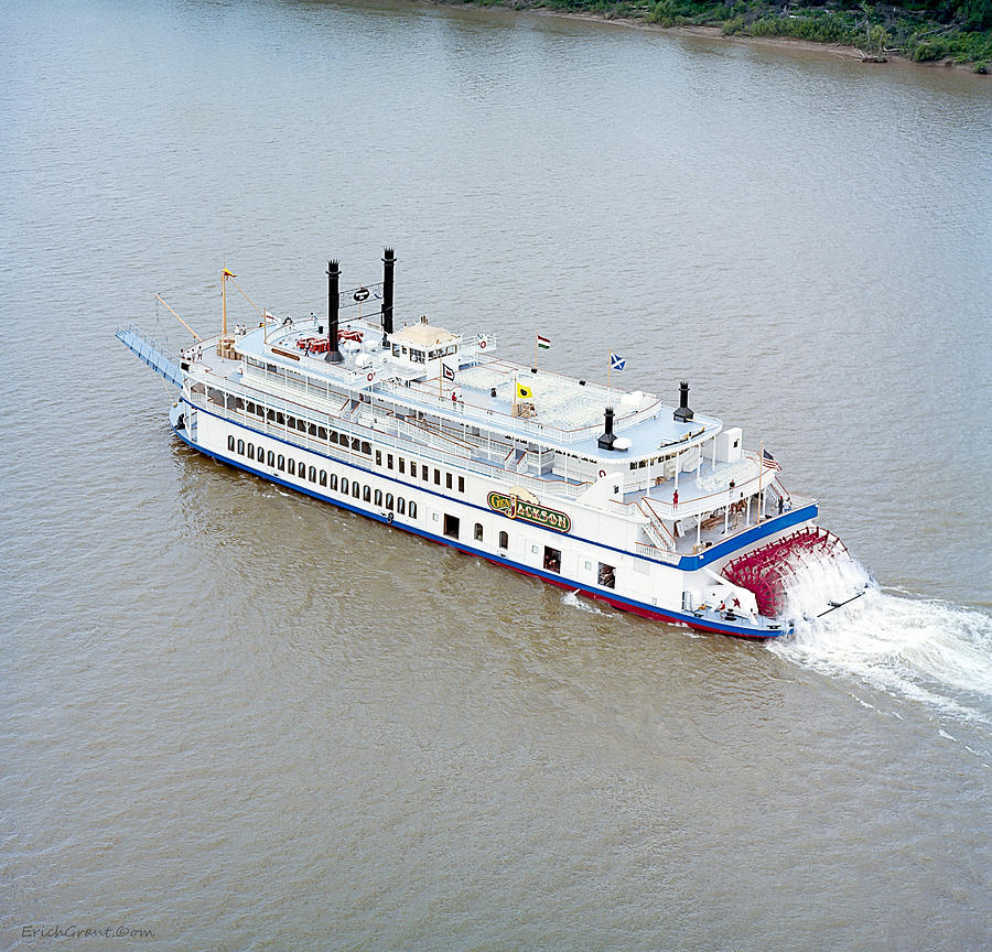 River Boat Photograph by Erich Grant