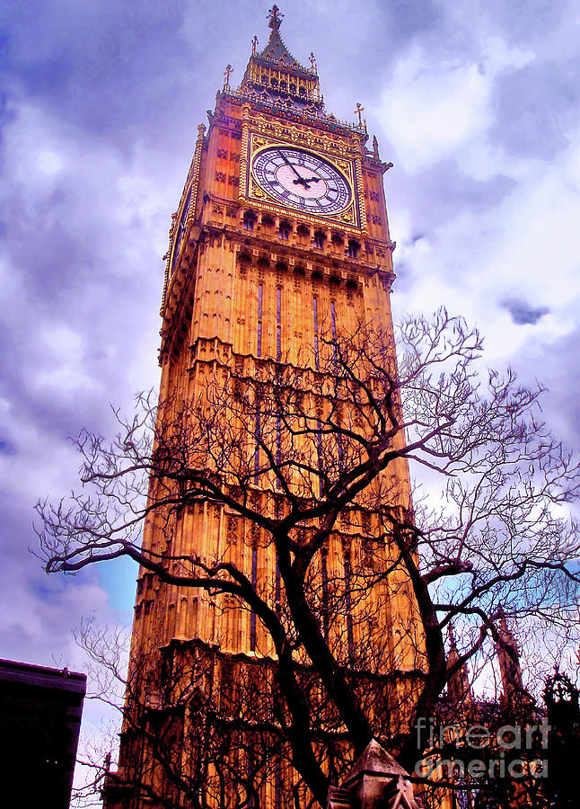 Big Ben Clock Photograph by Nina Ficur Feenan