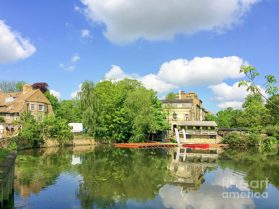 River Cam, Cambridge Photograph by Delphimages Photo Creations