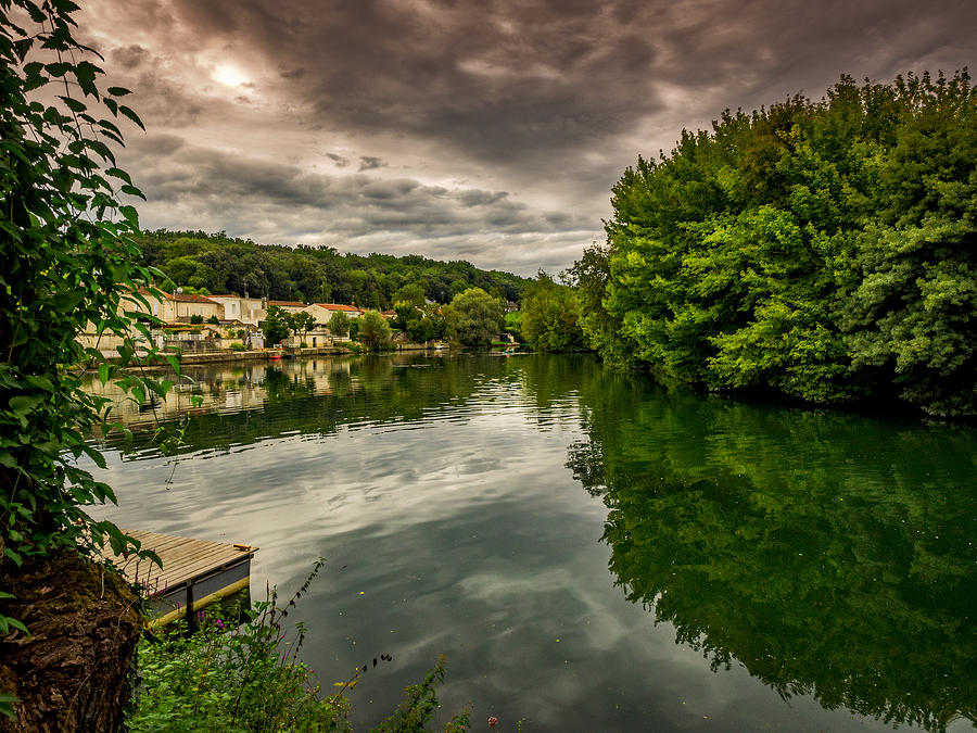 River Charente Photograph by Mark Llewellyn