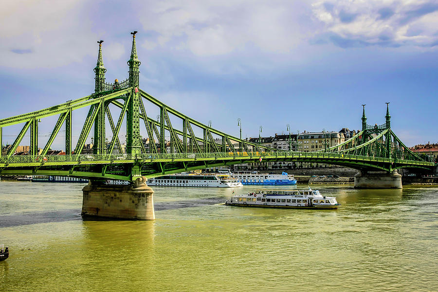 River Danube in Budapest Photograph by Chris Smith