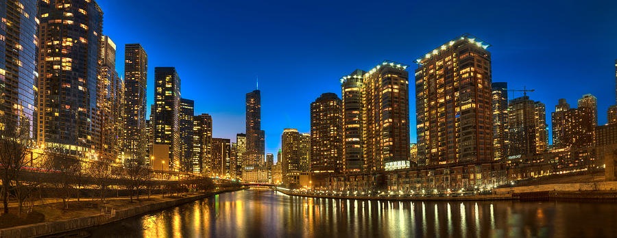 River East Chicago Photograph by Steve Gadomski - Fine Art America