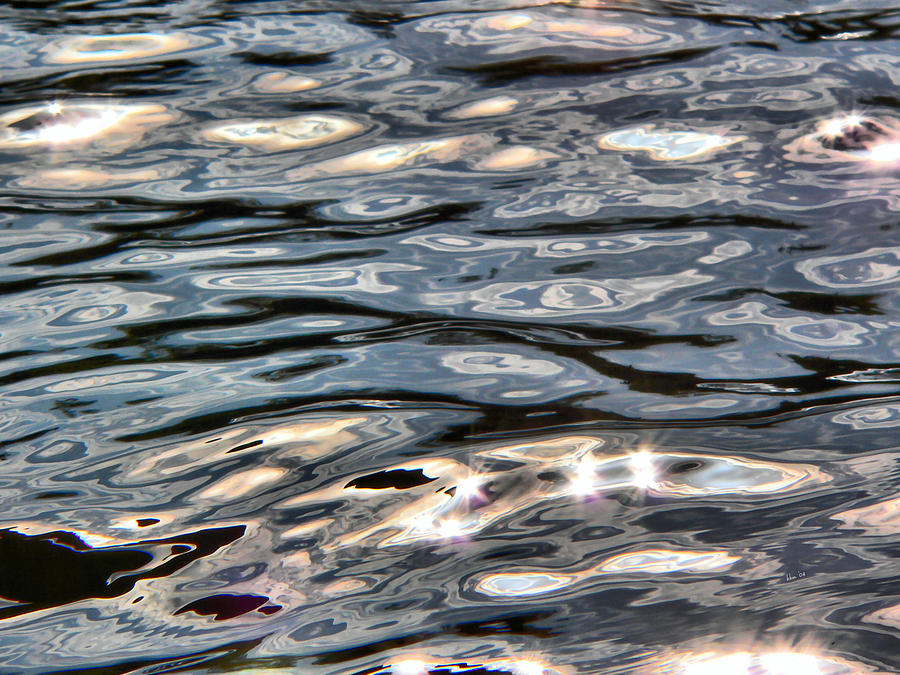 River Flow Reflections Photograph by Kathy K McClellan