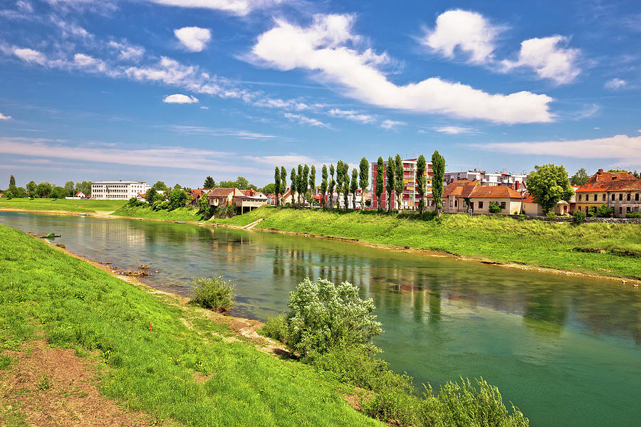 River Kupa in town of Karlovac Photograph by Brch Photography