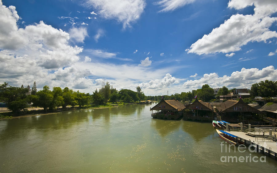 River Kwai Thailand Photograph by Charuhas Images