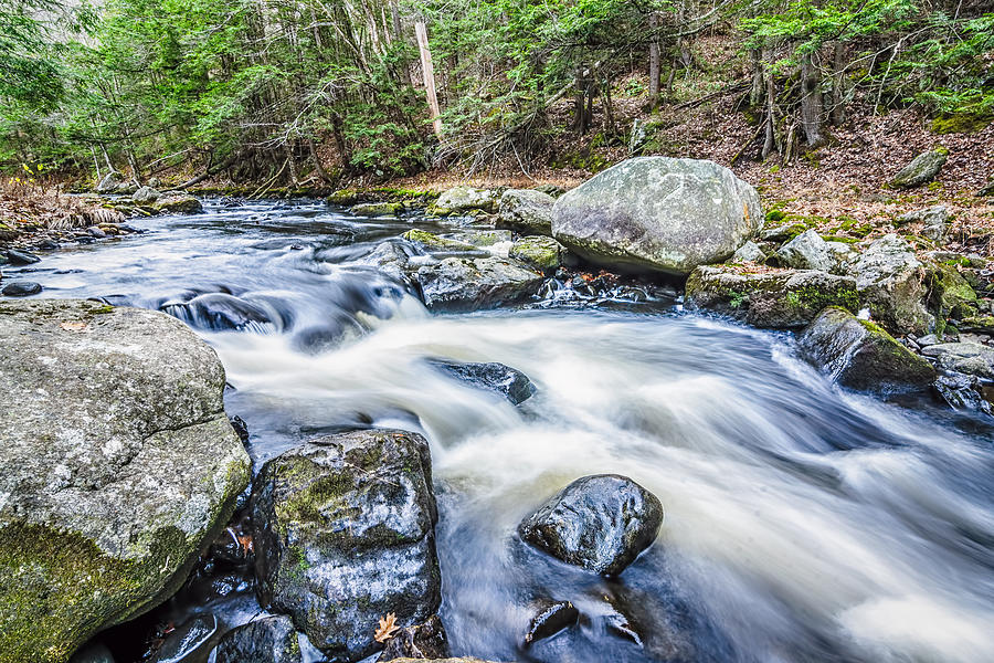 New Hampshire Photograph - River Man by Bob Bernier