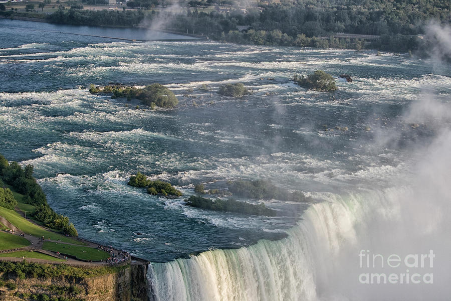 Fall Photograph - River Niagara  by Patricia Hofmeester