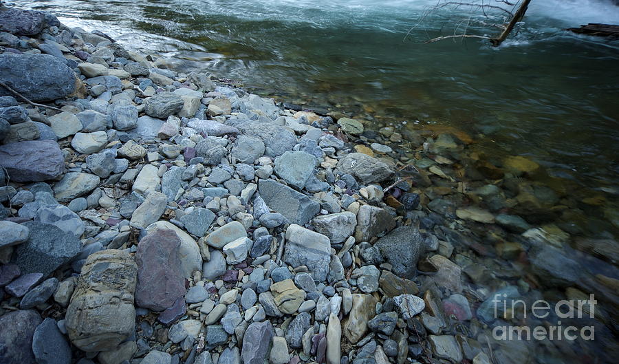 River Rock Photograph